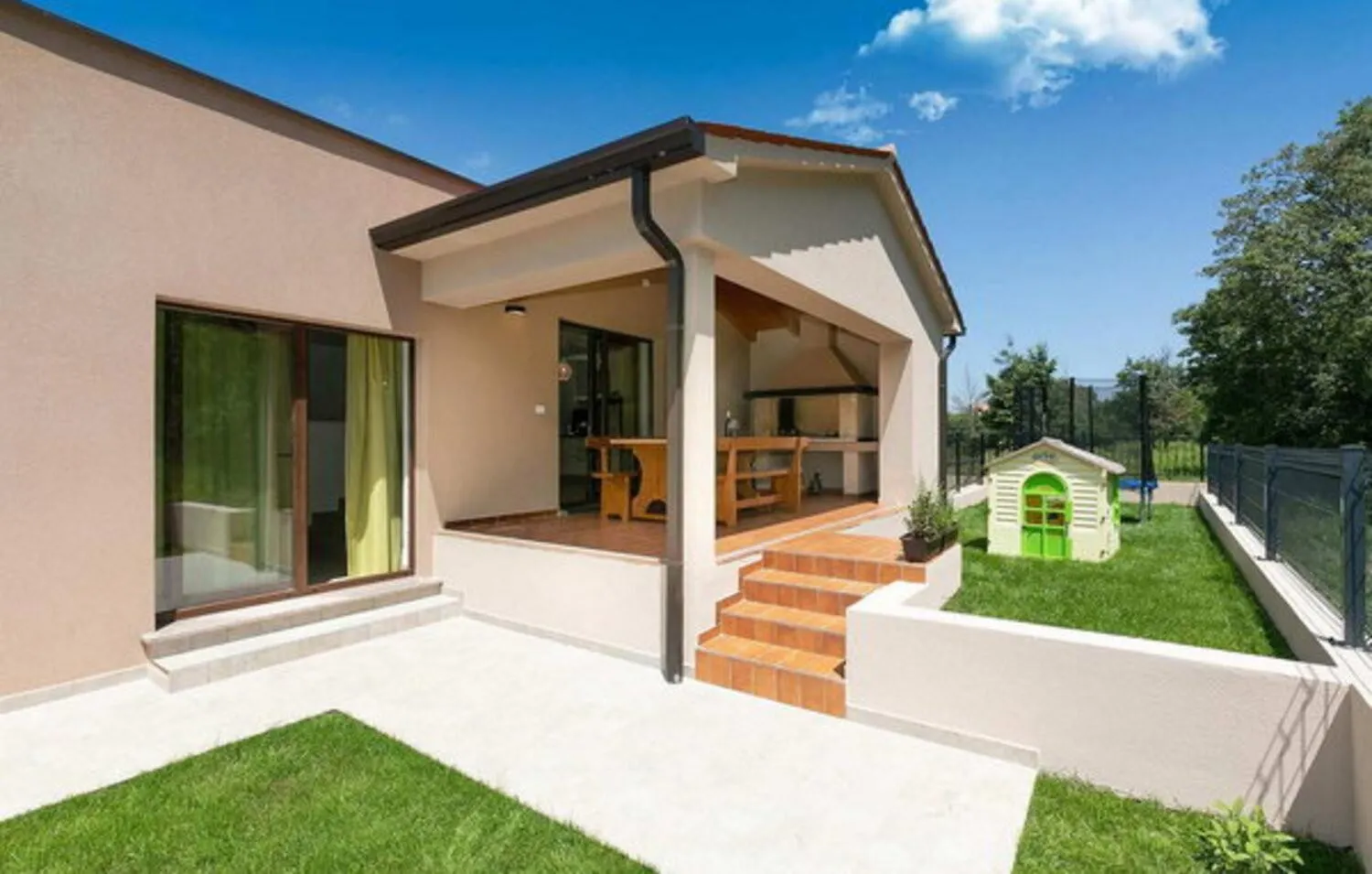 Villa Milica Near Labin For 8 People With Private Pool & Kids Playground - Pet Friendly Croacia