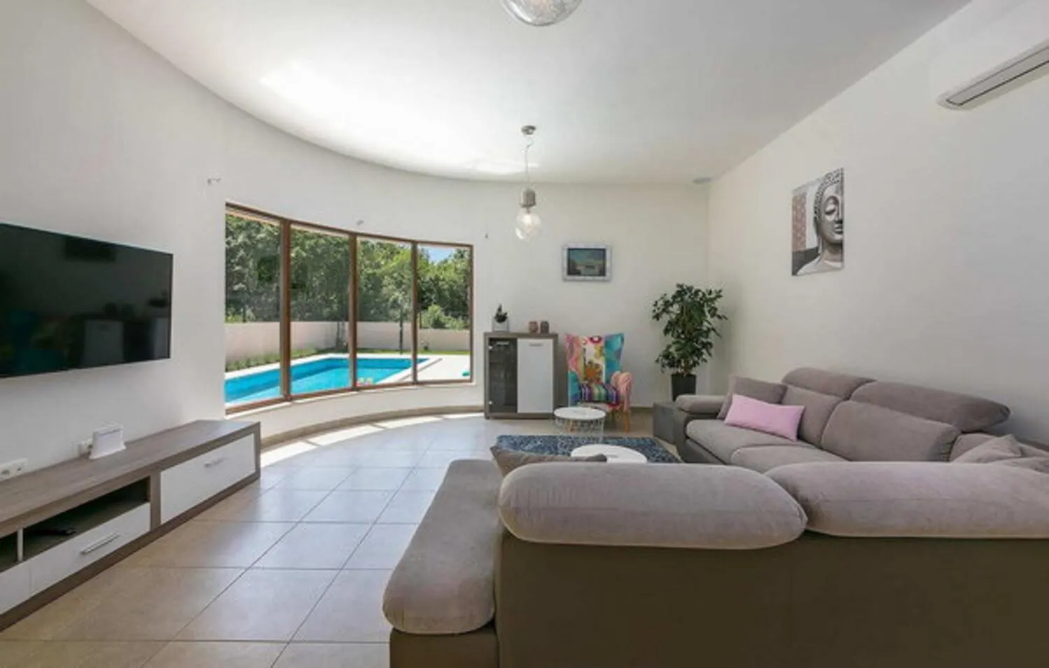 Villa Milica Near Labin For 8 People With Private Pool & Kids Playground - Pet Friendly