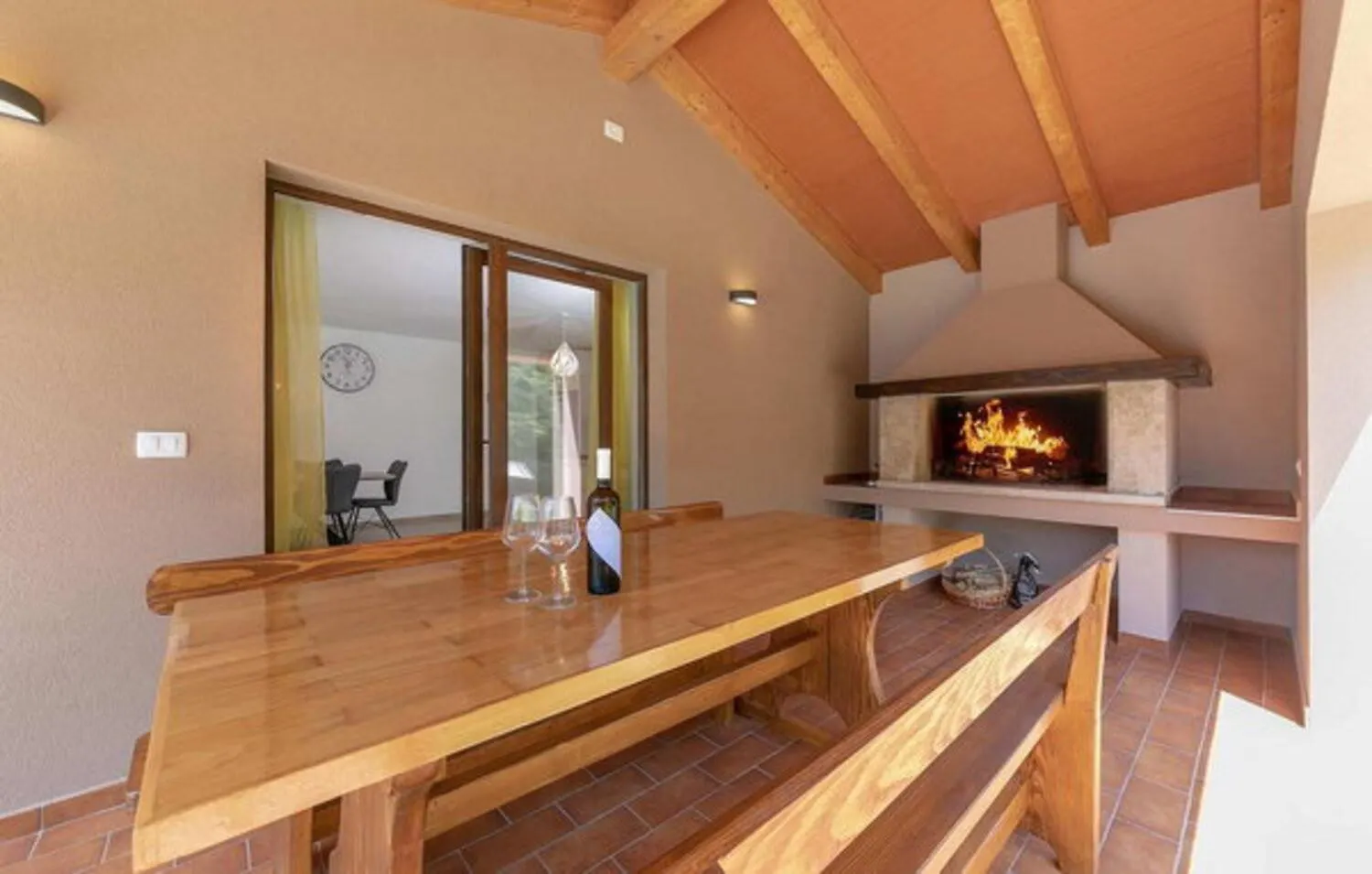 Villa Milica Near Labin For 8 People With Private Pool & Kids Playground - Pet Friendly  ラビン