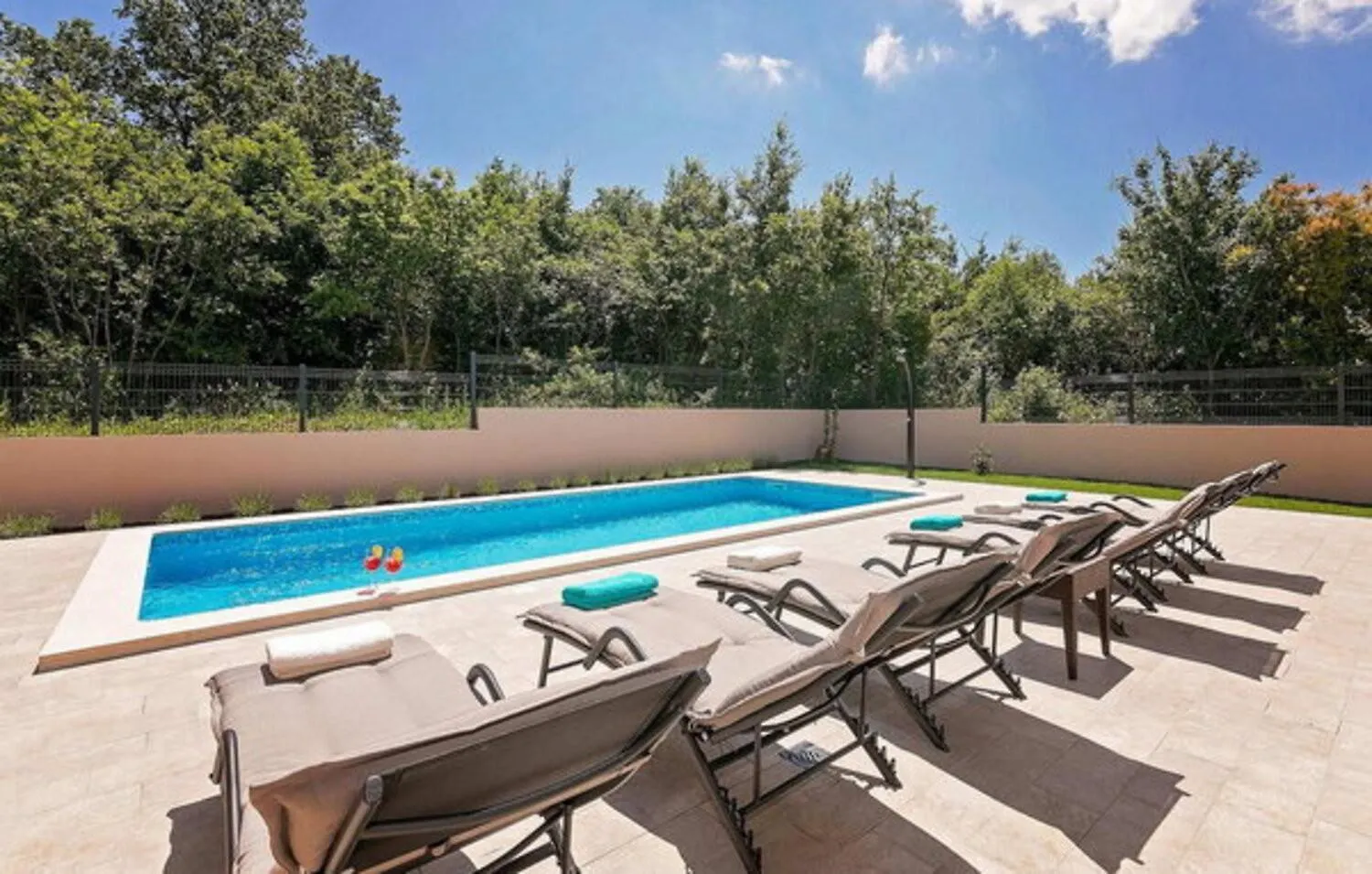Villa Milica Near Labin For 8 People With Private Pool & Kids Playground - Pet Friendly 0*, Labin (Istria)